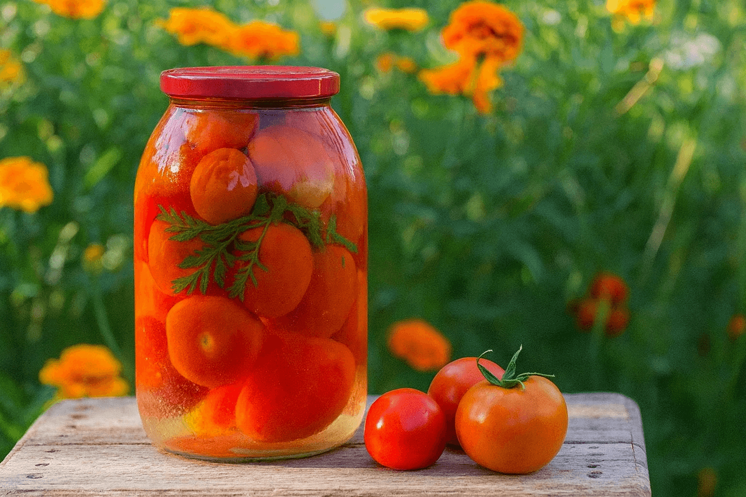 Paprastai marinuoti pomidorai žiemai – klasikinis ir patikimas receptas