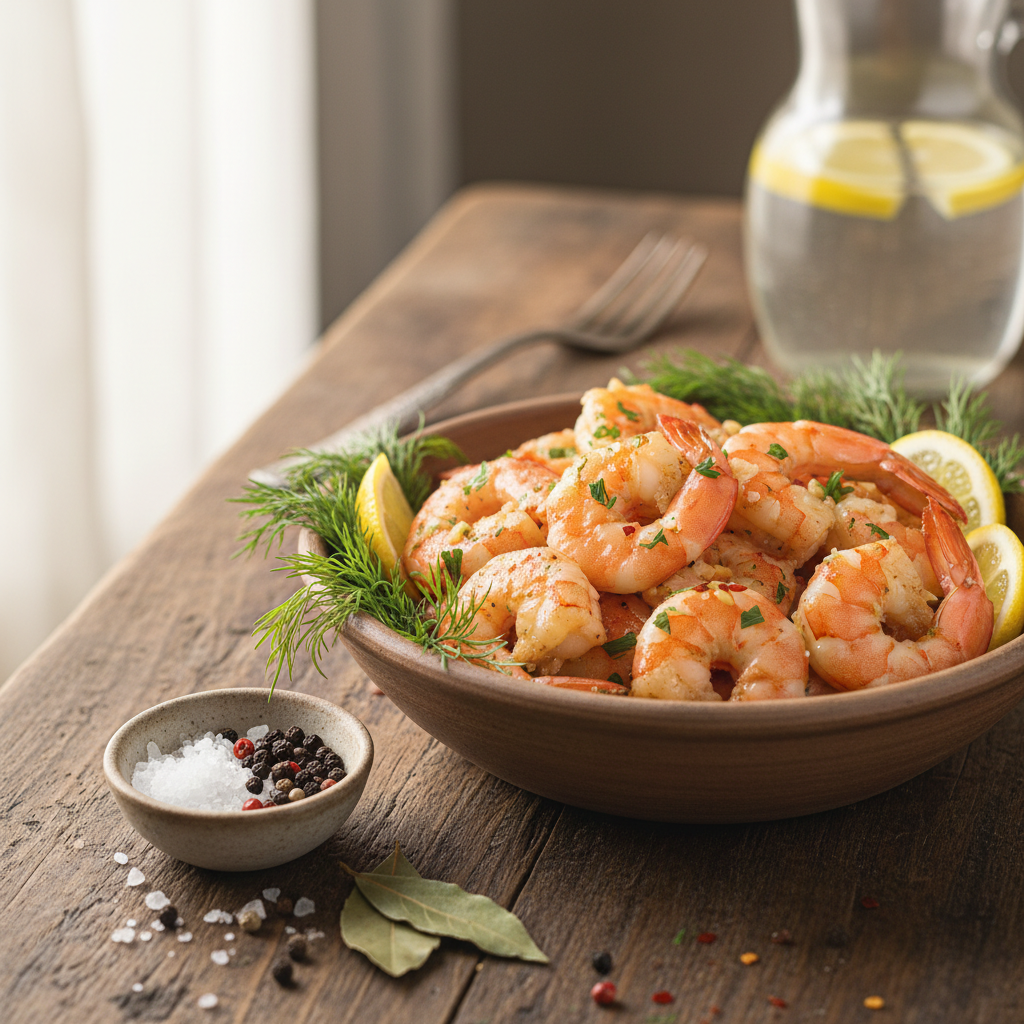 Kaip virti krevetes, kad nebūtų guminės: viena taisyklė