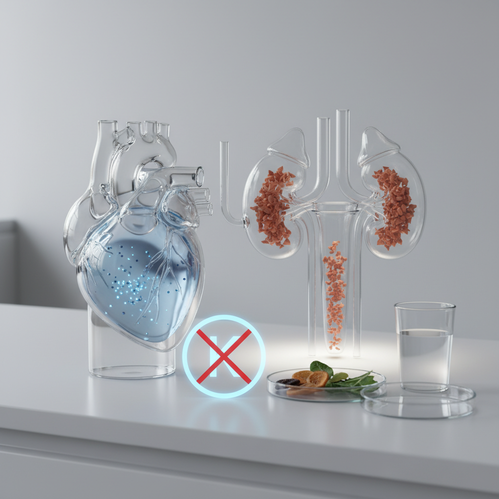 Kalio perteklius kraujyje: kaip jį saugiai sumažinti?