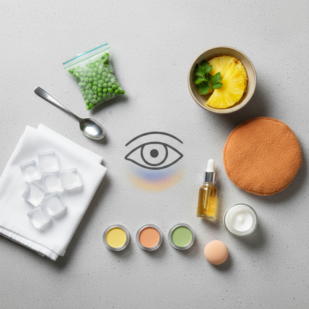 Mėlynė po akimi: kaip ją panaikinti per dieną? Patarimai