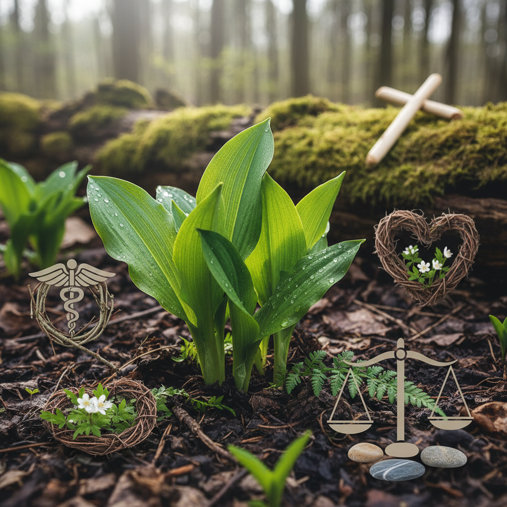 Meškinis česnakas: kur rasti ir kaip neapsinuodyti?