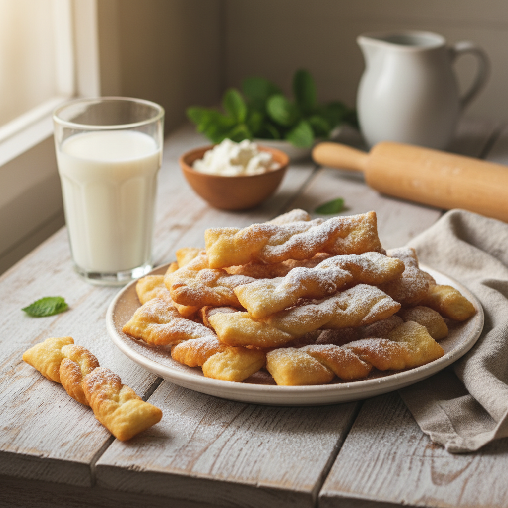 Žagarėliai su kefyru ir varške: tikras vaikystės skonis