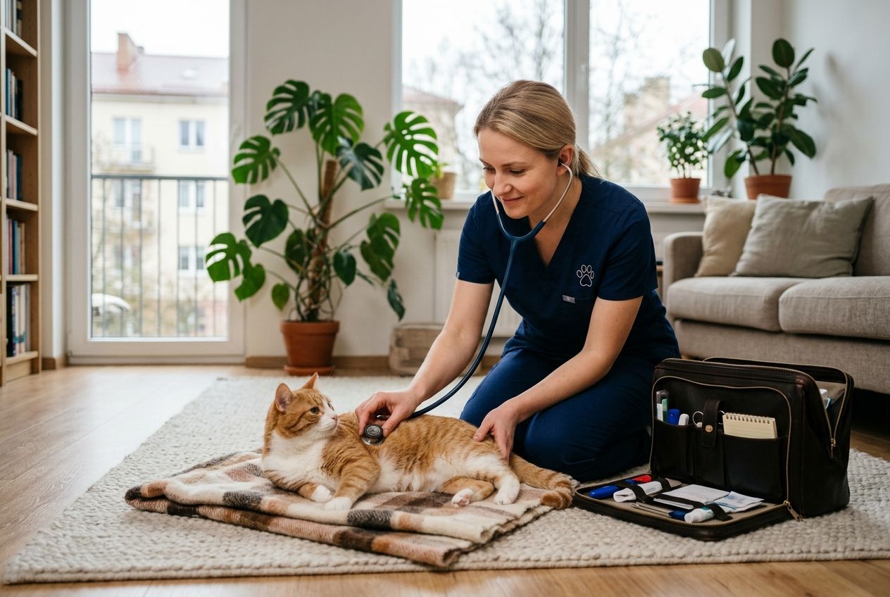 Veterinaras į namus Vilniuje: kokios procedūros gali būti atliekamos namų aplinkoje?